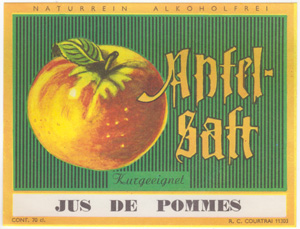 Apfel-Saft
Jus de Pommes